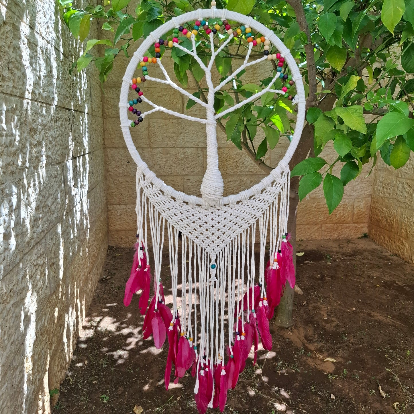 לוכד חלומות ענק 45 ס"מ - עץ החיים