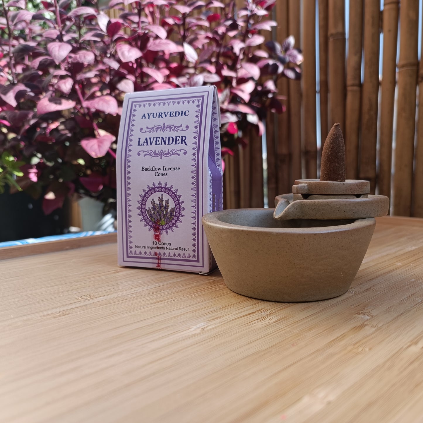 קטורת קונוס Ayurvedic (10 יח')