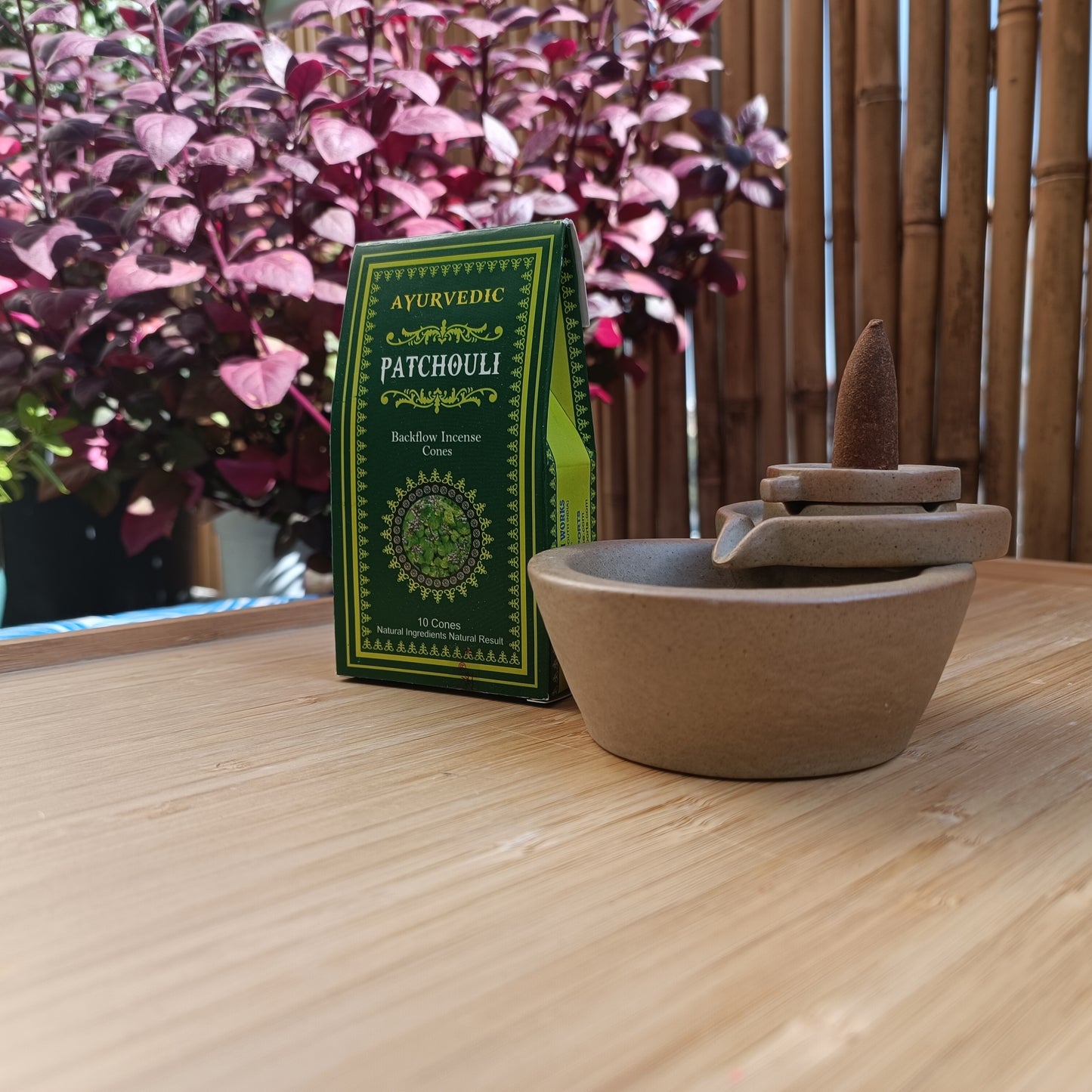 קטורת קונוס Ayurvedic (10 יח')
