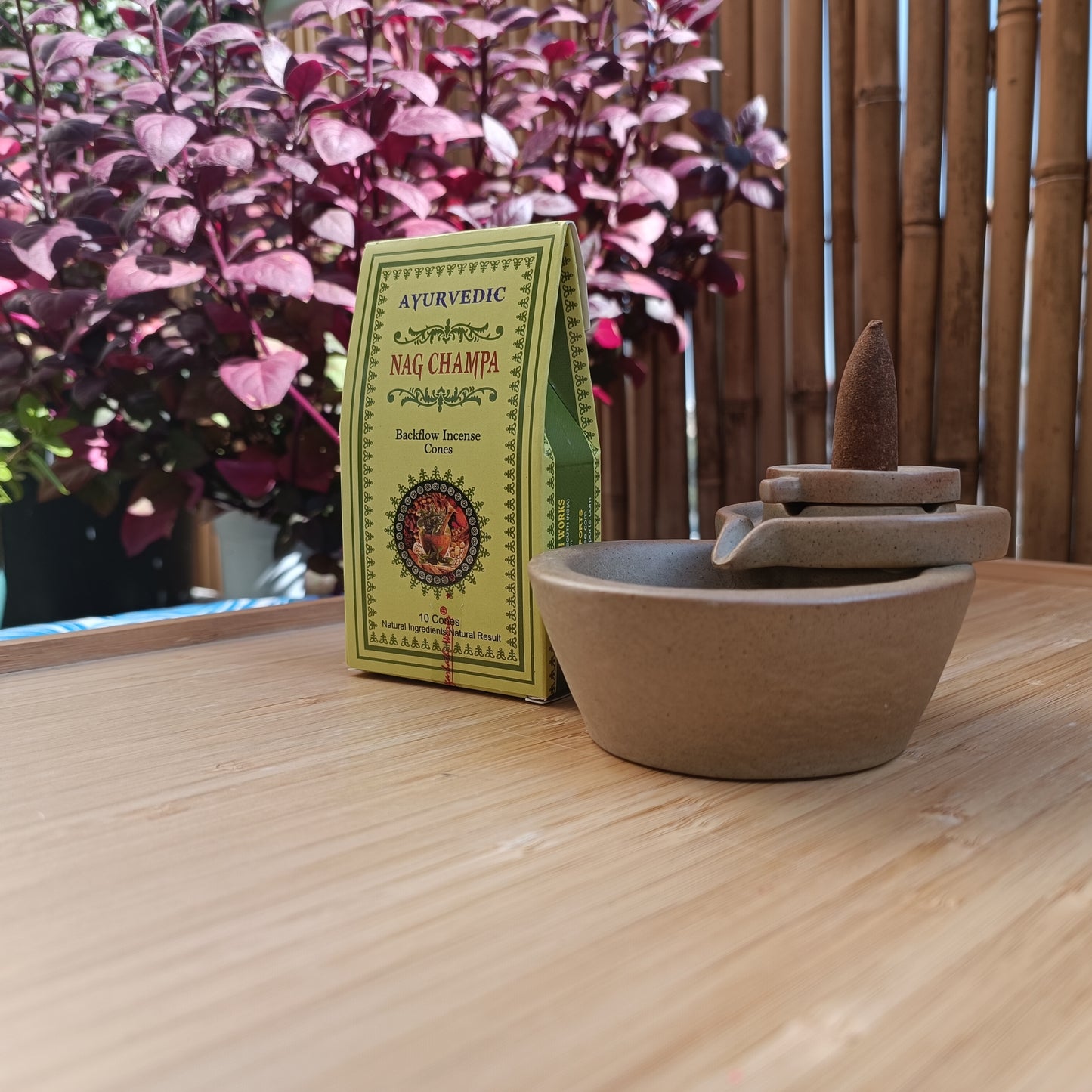 קטורת קונוס Ayurvedic (10 יח')