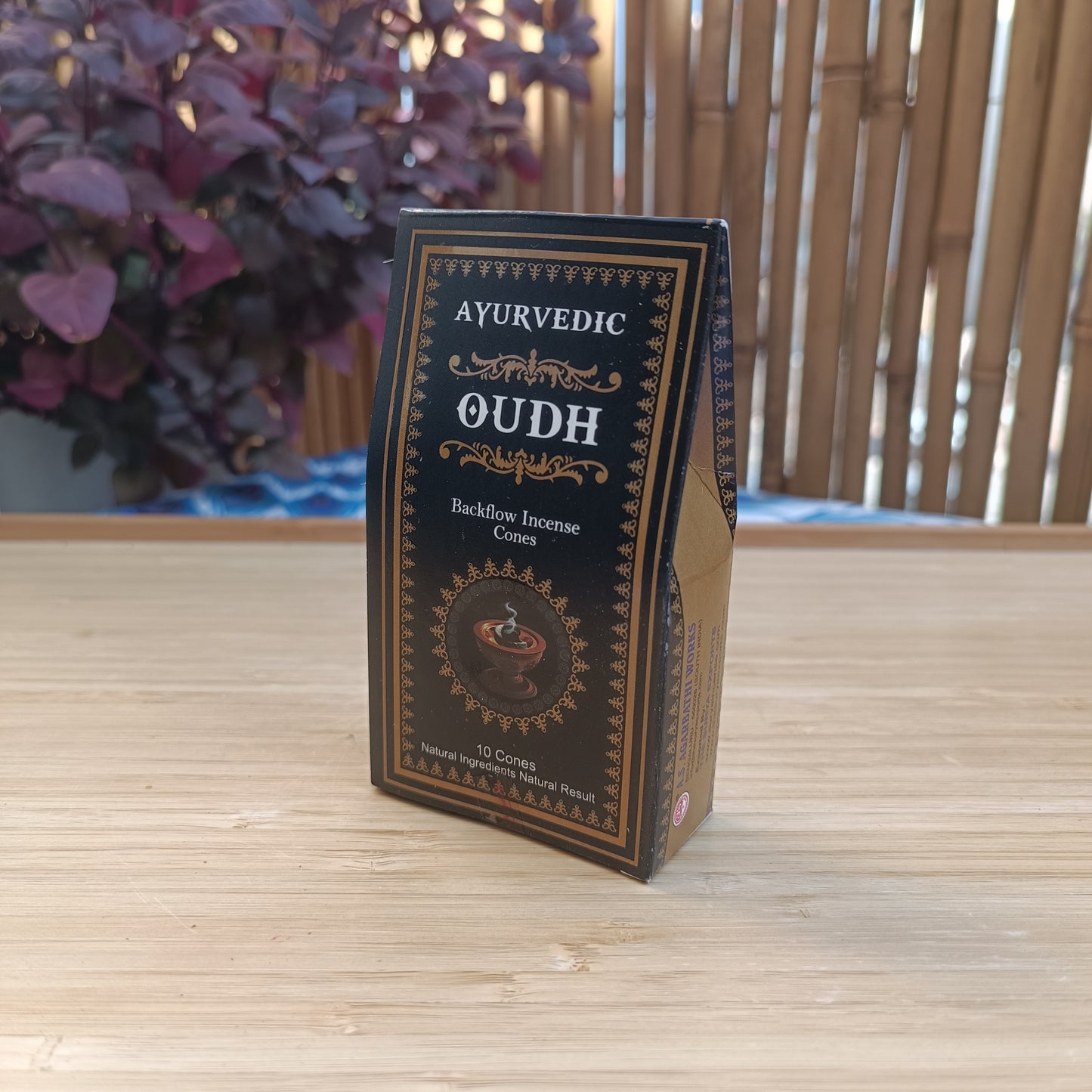קטורת קונוס Ayurvedic (10 יח')