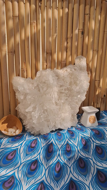 מושבת קוורץ ענקית - 9 ק"ג