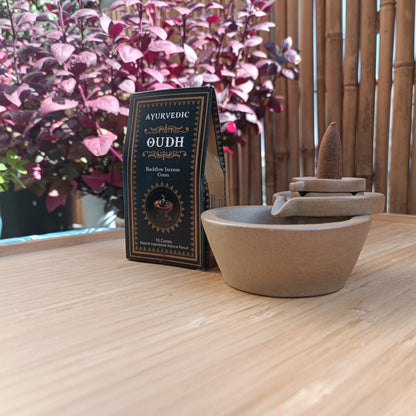 קטורת קונוס Ayurvedic (10 יח')