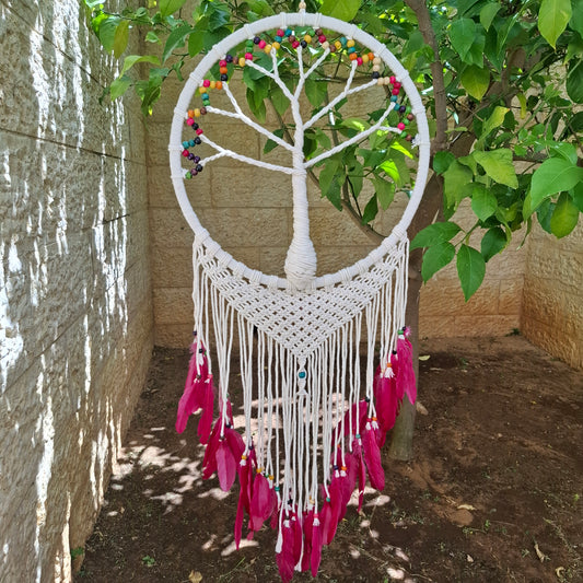 לוכד חלומות ענק 45 ס"מ - עץ החיים
